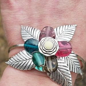 silver bead bracelet